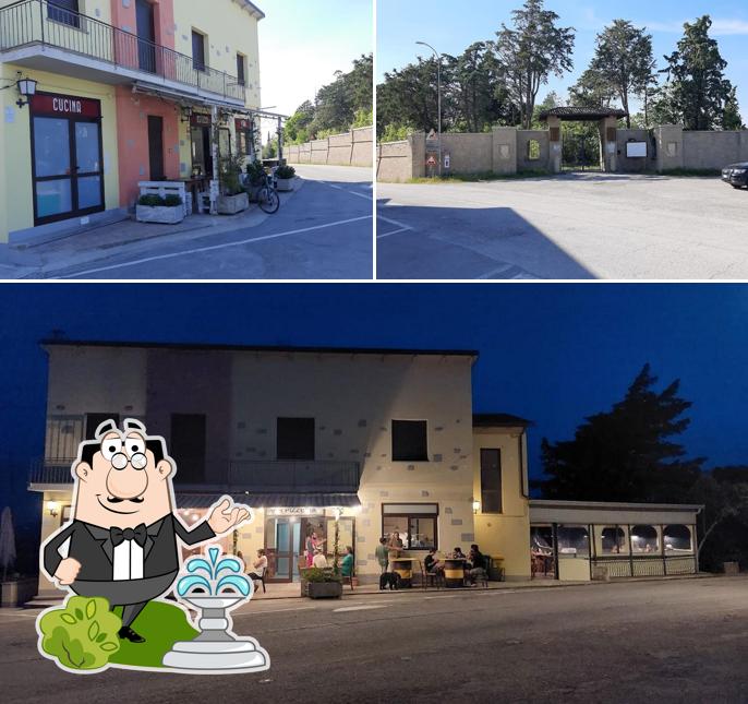 Gli esterni di Osteria Bartonga