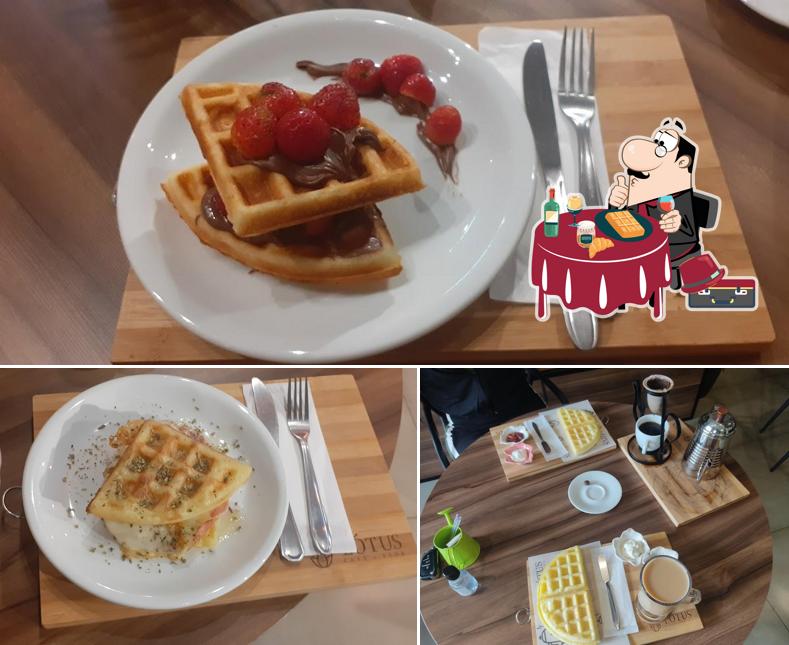 Waffles em Pancoffee Cafés Especiais