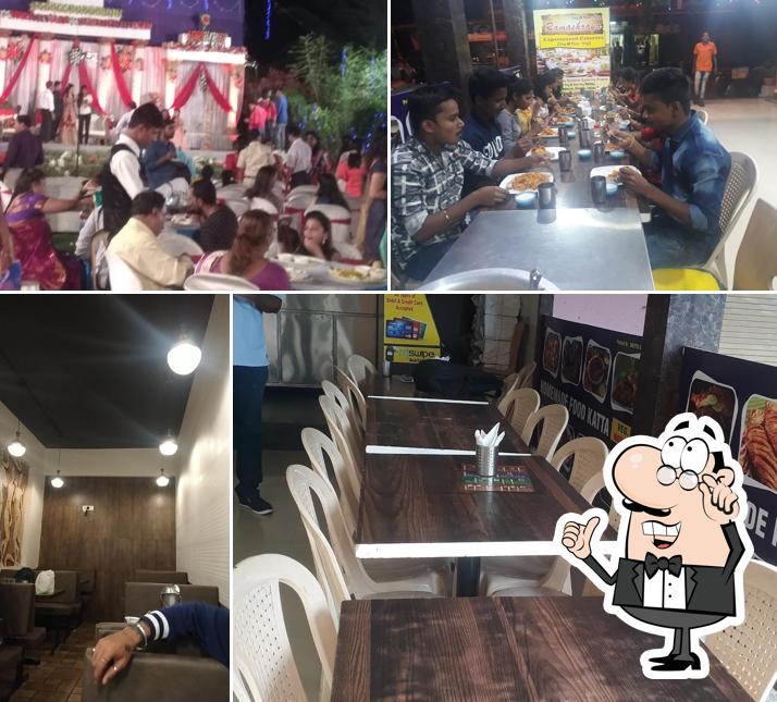 The interior of Ramashraya Veg & Non Veg Hotel