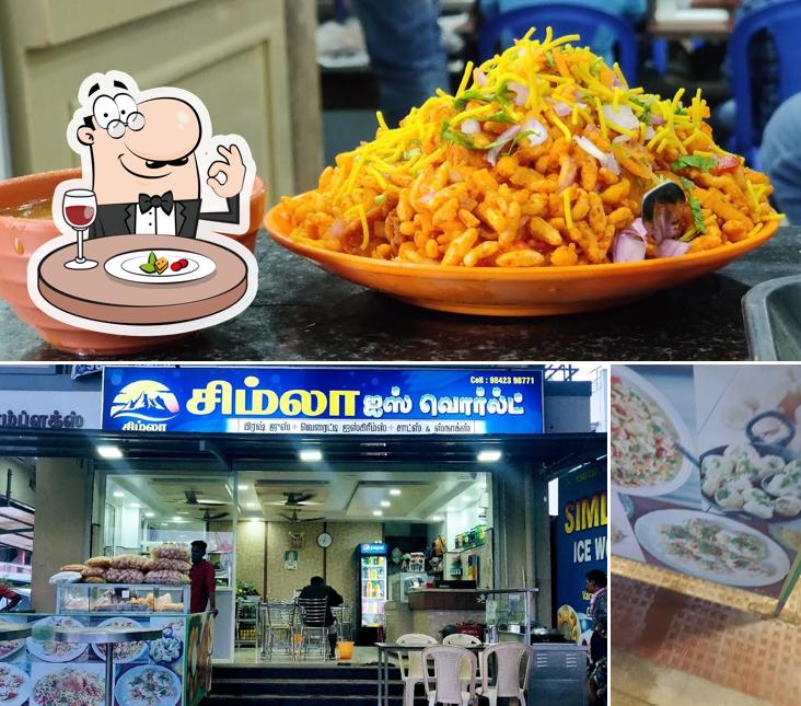 Simla Ice world is distinguished by food and interior