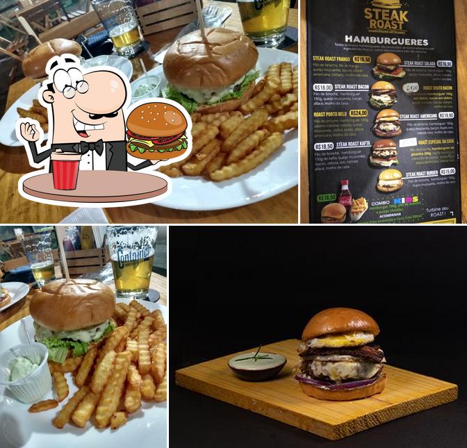 Steak Roast Comedy Burger