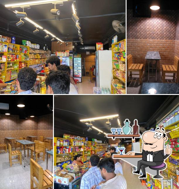 The interior of Thrissur Bakery