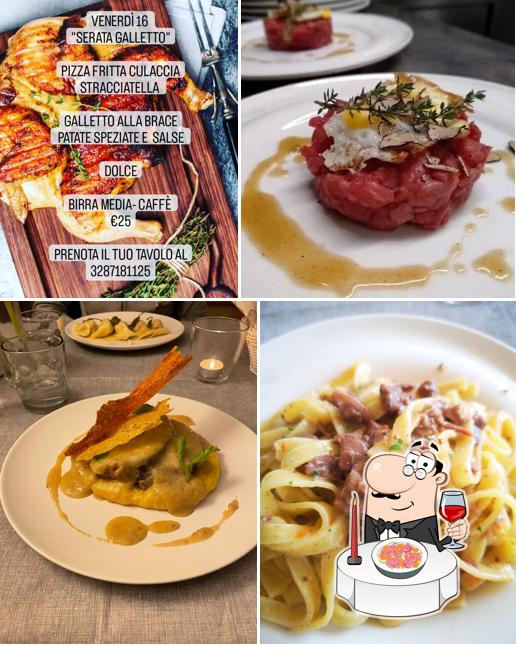 Tartare di tonno al Trattoria Dosso Seradino