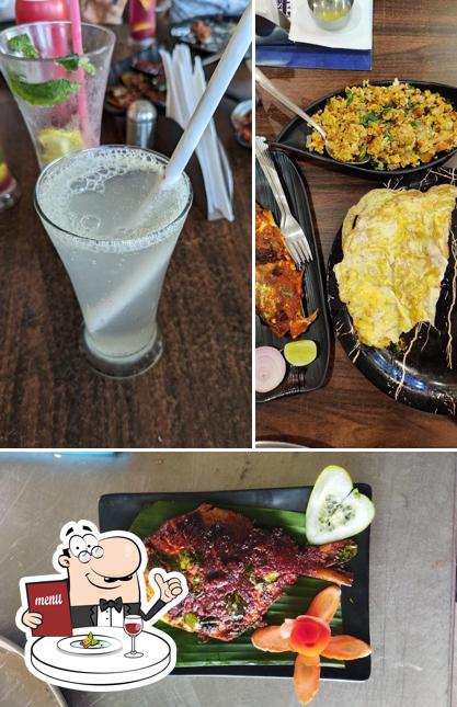 Meals at Sea Breeze Restaurant