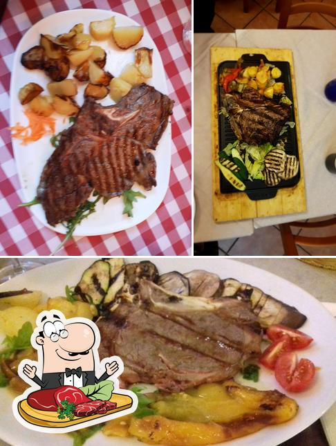 Prova i piatti di carne a Ristorante Steak-House da Lory