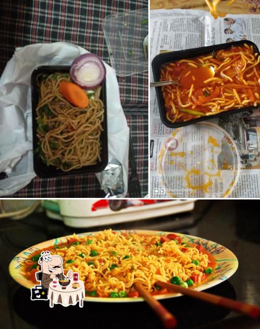 Food at The Big Noodles