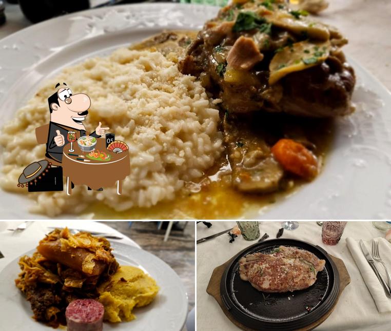 Cibo al Trattoria Sala La Cava