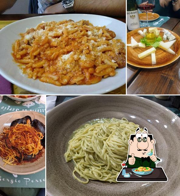 Maccheroni al formaggio al Trattoria da Sergio