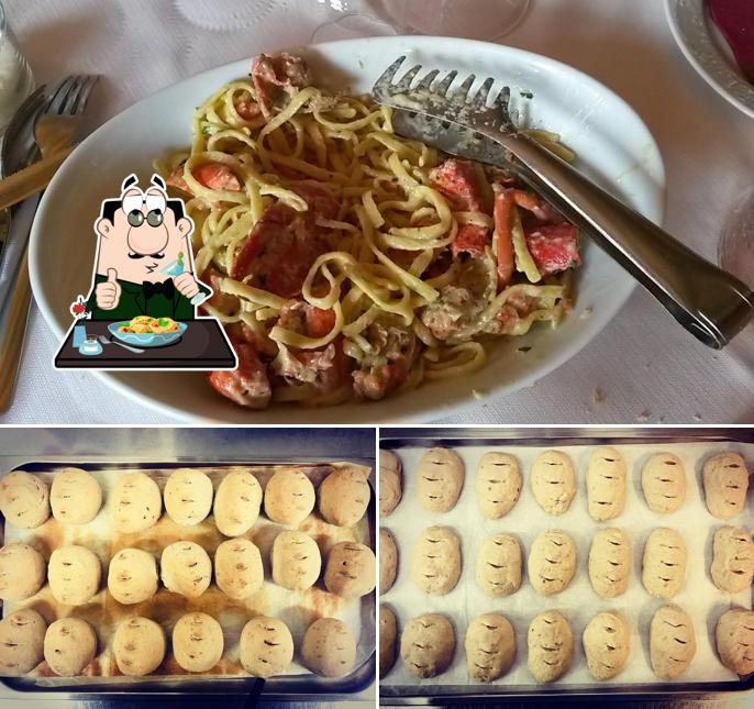 Cibo al Trattoria Villa Pizzati