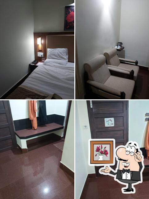 The interior of BTH Bharat Hotel