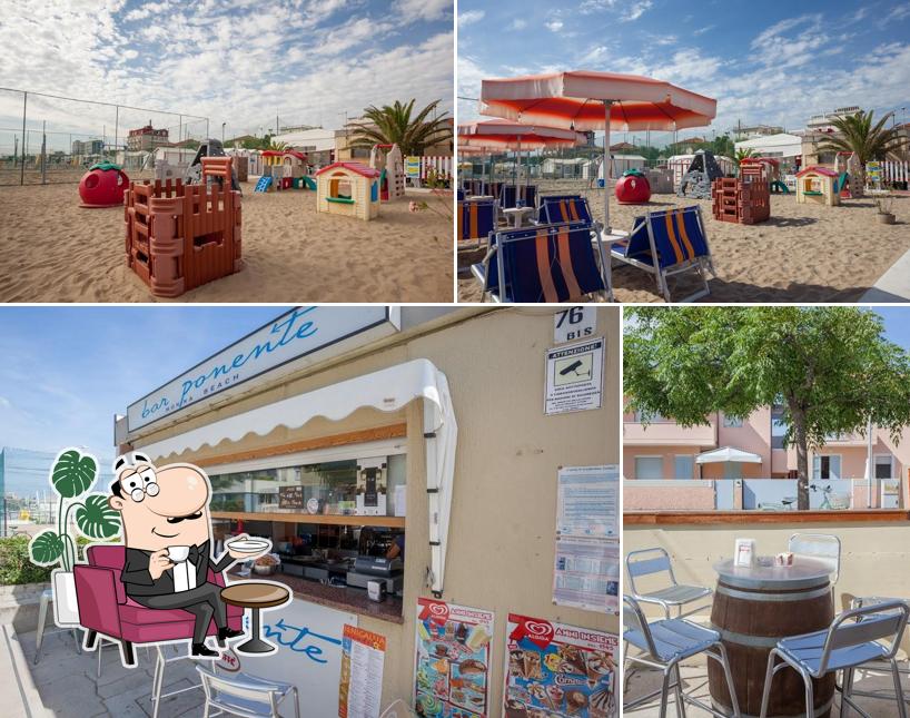 La immagine della interni e area giochi di Bagni Gabbiano 25 e Bar Ponente