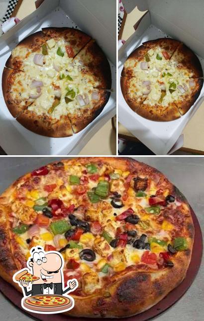Try out different types of pizza