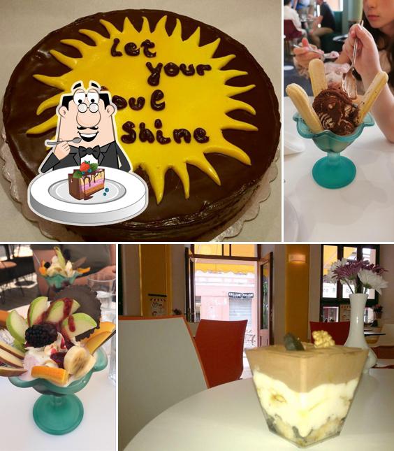 Gâteau au chocolat à Gelateria Bell Italia