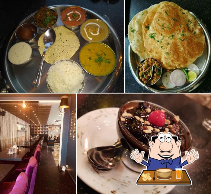 Food at Makkhan's Veg Restaurant