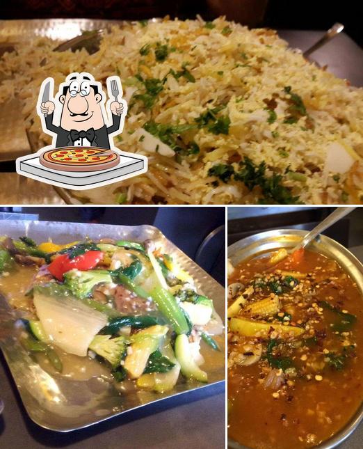 Pick pizza at Pop Up Family Restaurant