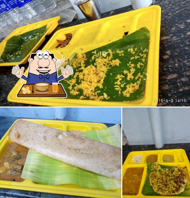 Food at Annapoorna Veg restaurant