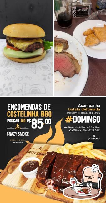 Costela em Crazy Smoke Barbecue e Grill