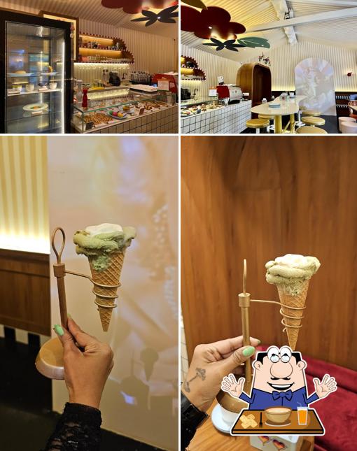 Check out the photo depicting food and interior at Jubilee cafe Pune