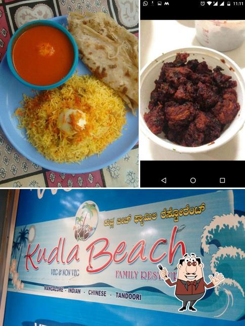 Food at KUDLA BEACH