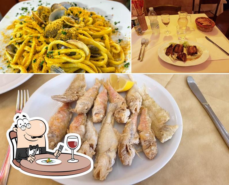 Cibo al Ristorante Trattoria La Pergola