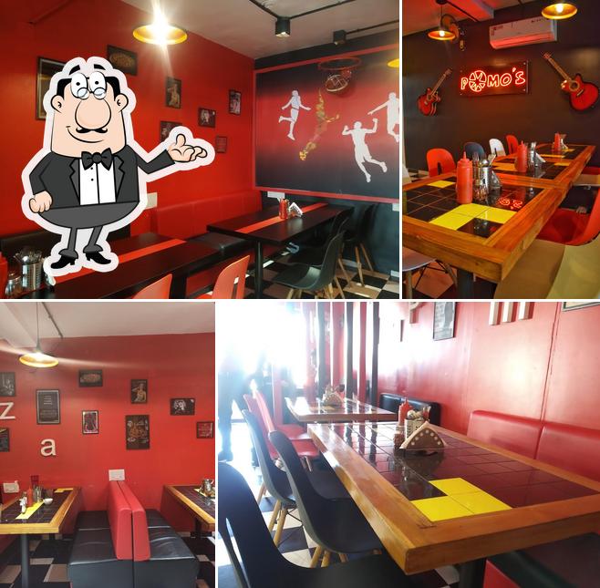 Check out how Pomo's pizza looks inside