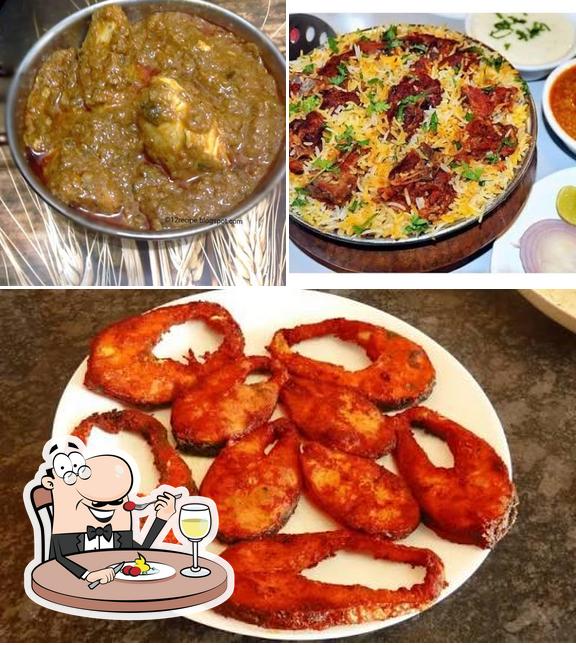 Food at Shree Bhavani Savji Hotel