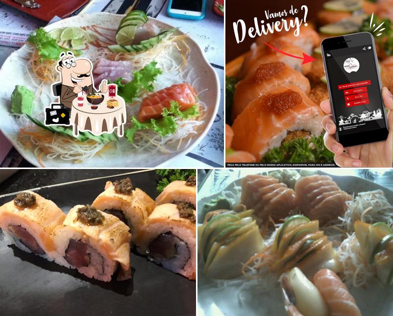 Comida em Sushi Carioca