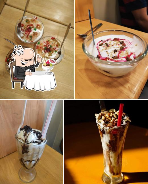 Lassi Factory serves a variety of desserts