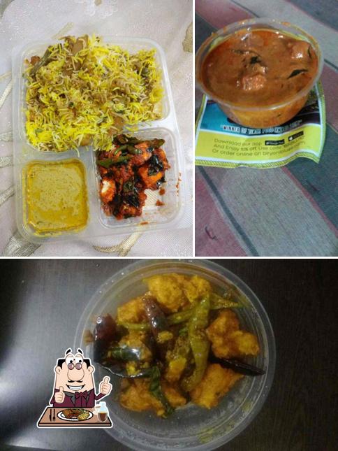 Biryani Blues serves meat meals