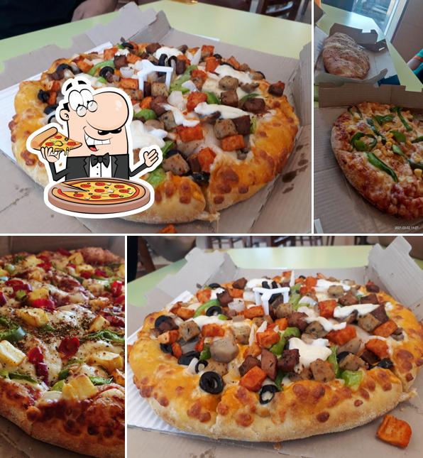 Pick pizza at Domino's Pizza Pratap Nagar, Chittorgarh