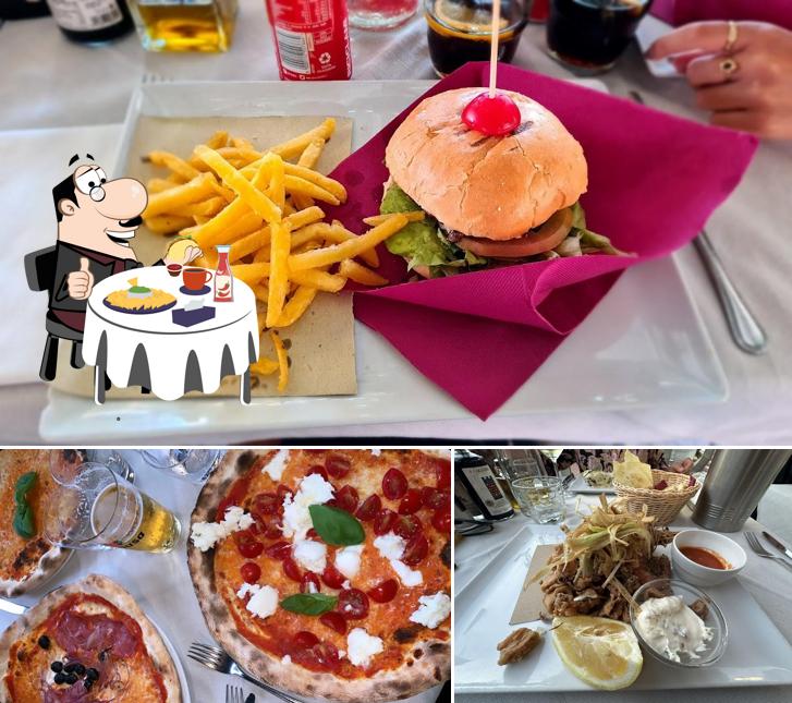 Prenditi un hamburger a Ristorante Pizzeria Hivaoa