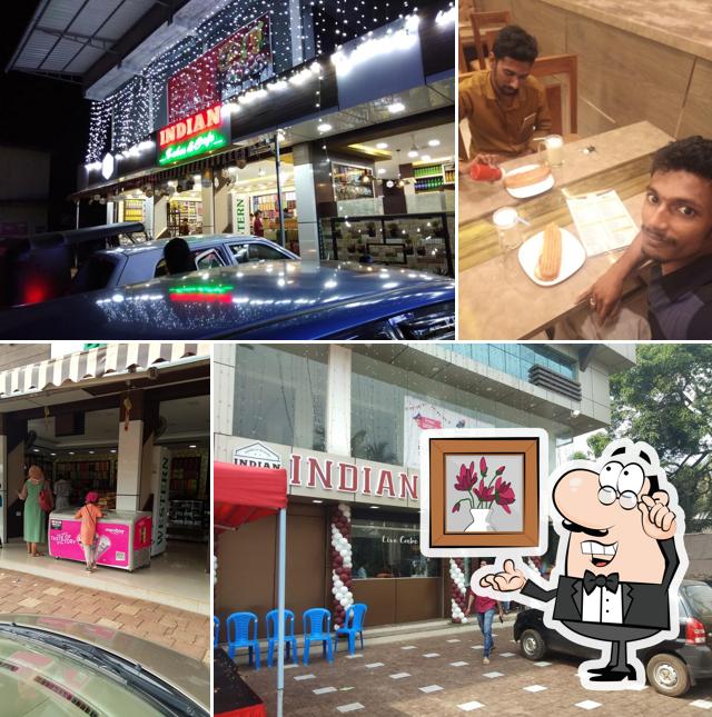 The interior of INDIAN BAKES & CAFE