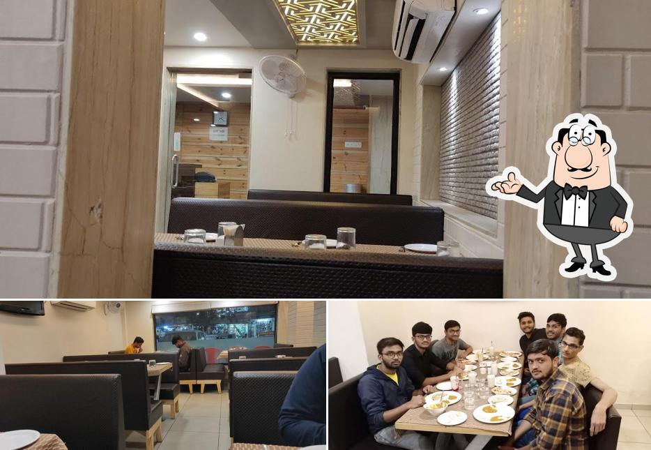 The interior of Kabir Restaurant