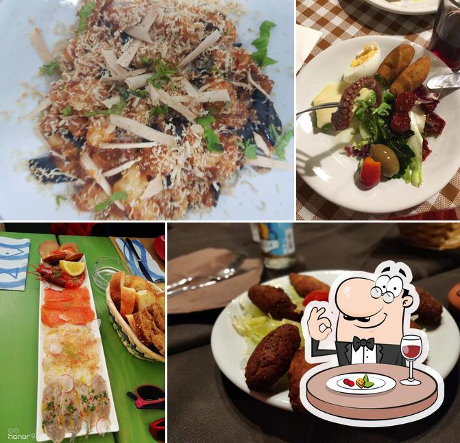Cibo al Osteria da Pillucciu