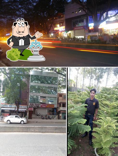 The exterior of Amaravathi Bar and Restaurant