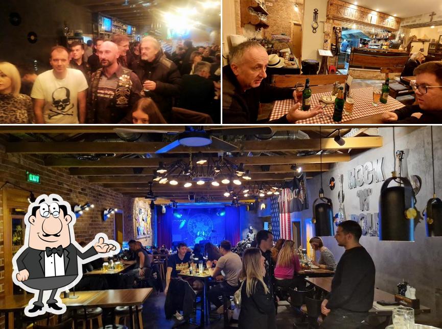 Gli interni di Baraka BBQ & Brew Bar