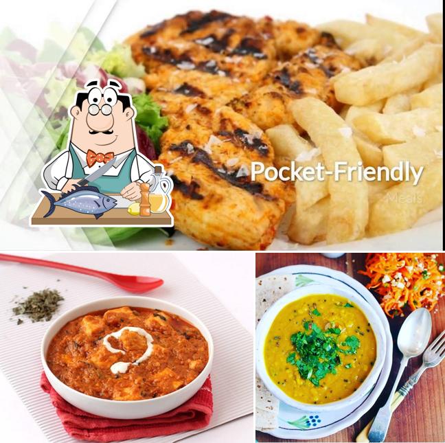 Grilled salmon at Fulk-e-Punjab