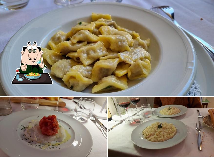 Maccheroni al formaggio al Osteria "Due Cuori"