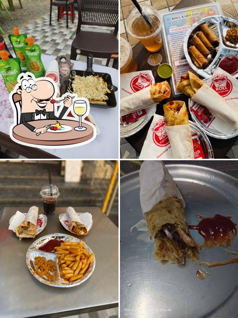 Meals at Roll karwaan