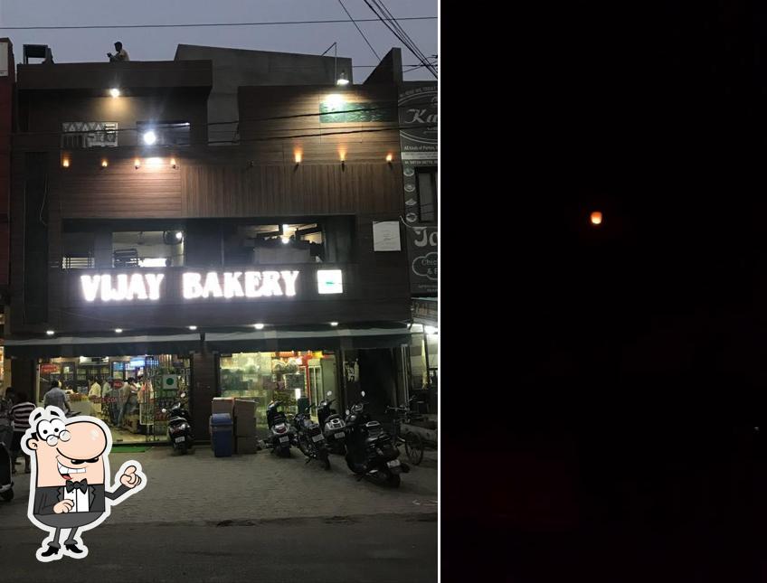 The exterior of Vijay Bakery