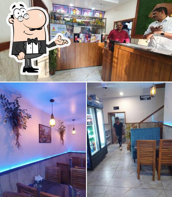 The interior of Zoe's