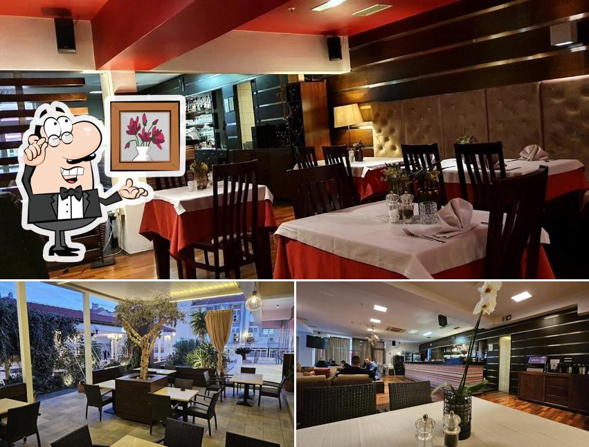 Gli interni di Restaurant & Caffe „Velum“