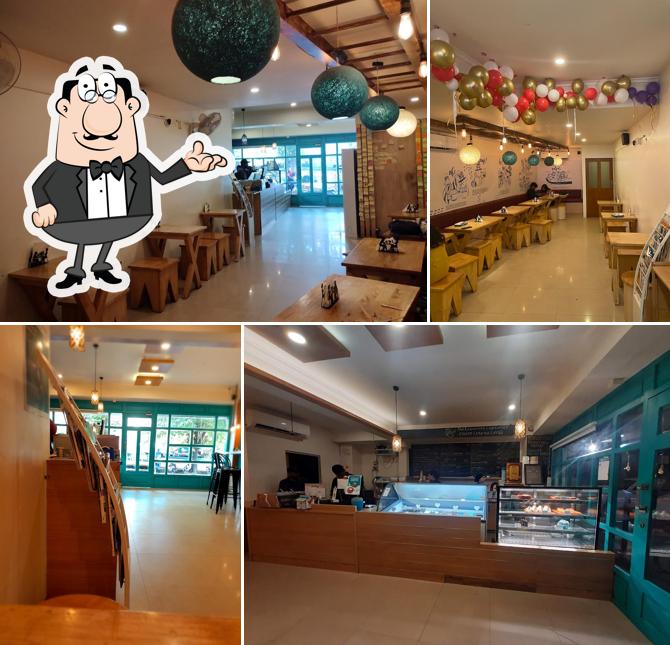 The interior of Paul's Creamery