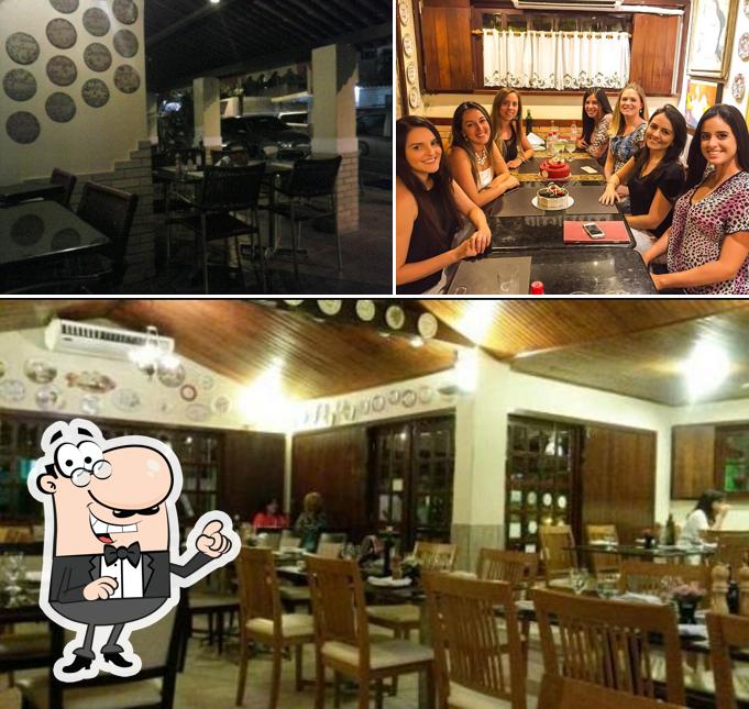 O interior do Appetito Tratoria