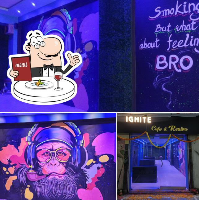 Food at Ignite cafe & restro