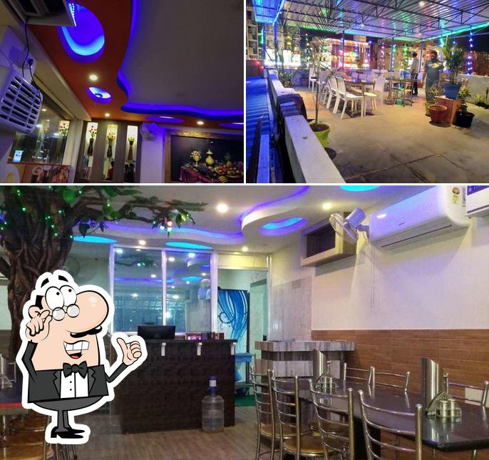 The interior of Pandiaas Multi Cuisine Restaurant