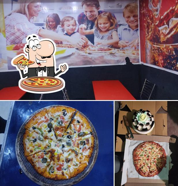 Order various kinds of pizza