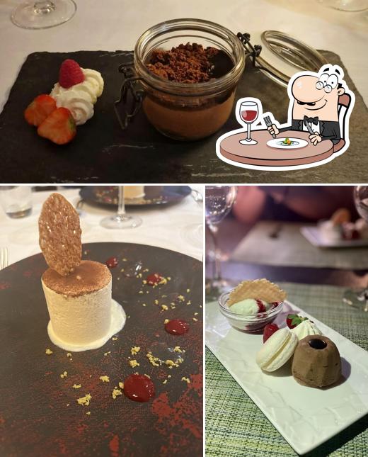 Mousse al cioccolato al Mirabeau Restaurant