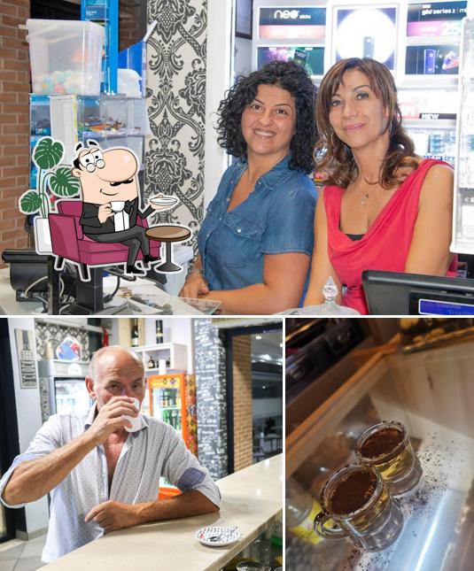 La interni e dolce del ristorante