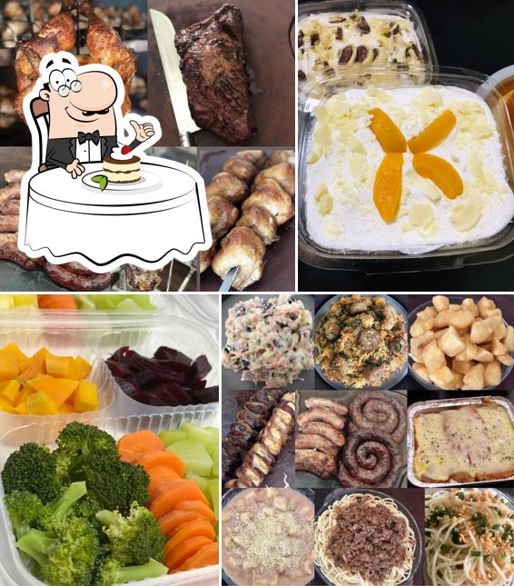 Eskina do Frango oferece uma variedade de pratos doces